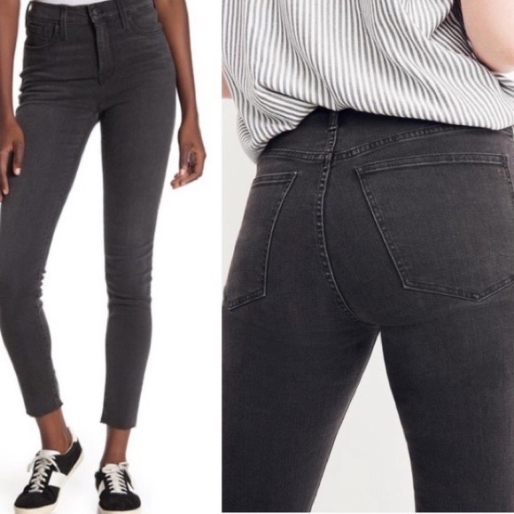 CLOSET CLOSING 7/31 Madewell high waisted skinny jeans size 25 - Picture 6 of 6